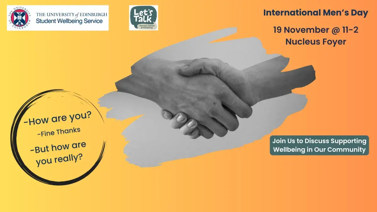 Poster for event showing time, date and location