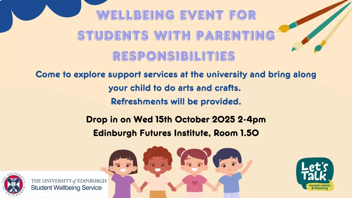 Poster for event showing time, date and location