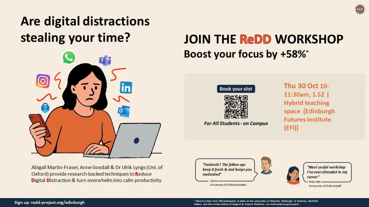 Poster for event showing time, date and location