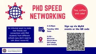 Poster for event showing time, date and location