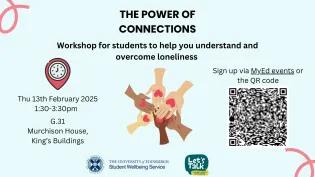 Poster for event showing time, date and location