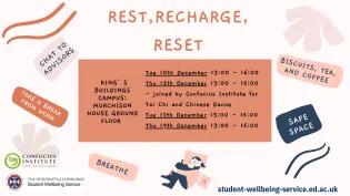 Poster for event showing time, date and location