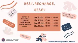 Poster for event showing time, date and location