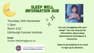 Poster for event showing time, date and location