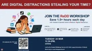 Poster for event showing time, date and location