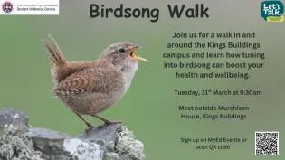 Poster for event showing time, date and location