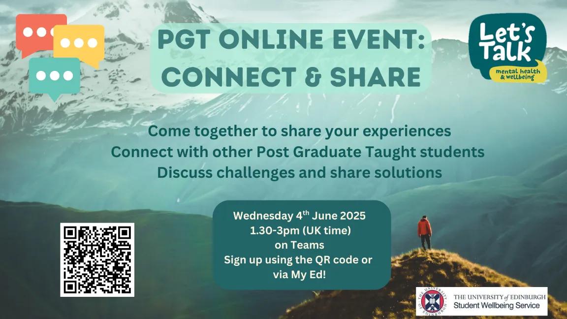 Poster for event showing time, date and location